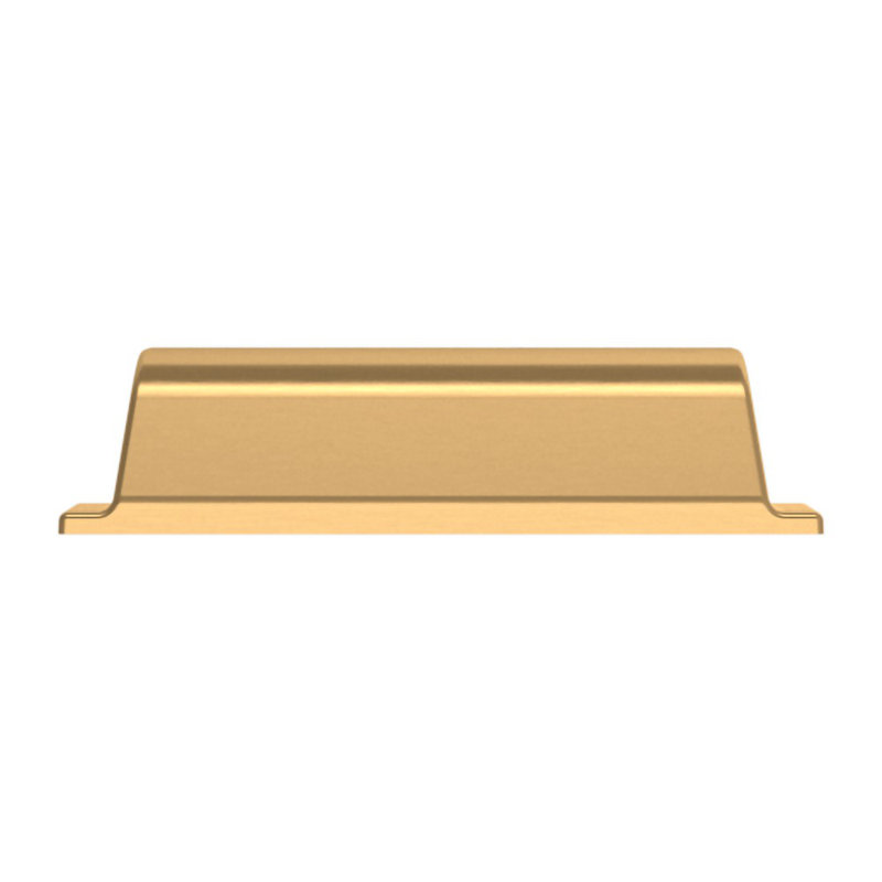 4421 Transitional Cup Pull, 4" CTC, Satin Brass