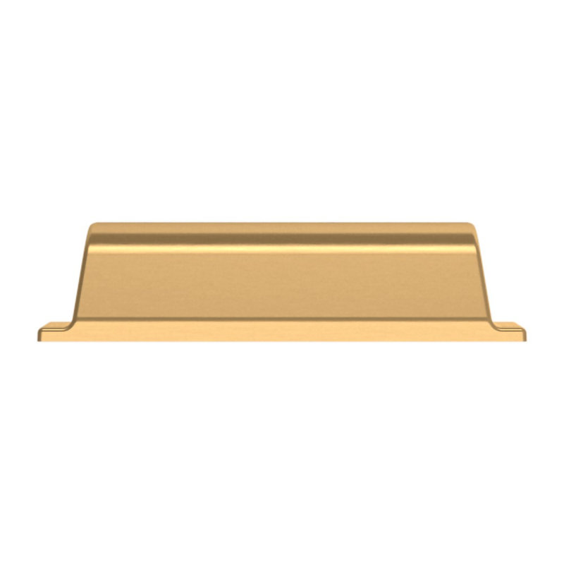 4421 Transitional Cup Pull, 4" CTC, Satin Brass