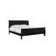 Mobilier de chambre à coucher grand lit en bois massif