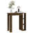 Bar Table Kitchen Pub Table Bistro Table with Shelf Engineered Wood-513344555