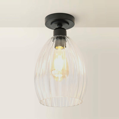 Dejanea Glass Flush Mount