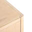 Armoire 4 portes en esthétique rustique et placage de bois, fonction de fermeture en douceur, coins arrondis, rangement pour l'organisation naturelle avec plateau de table, pieds en pin massif, charnières lisses, utilisation à la maison-2142069989-2142069991