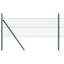Vidaxl Fence With Posts PVC-Coated Steel-116797840-116797841