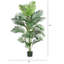 Faux Palm Tree in Pot-262863730