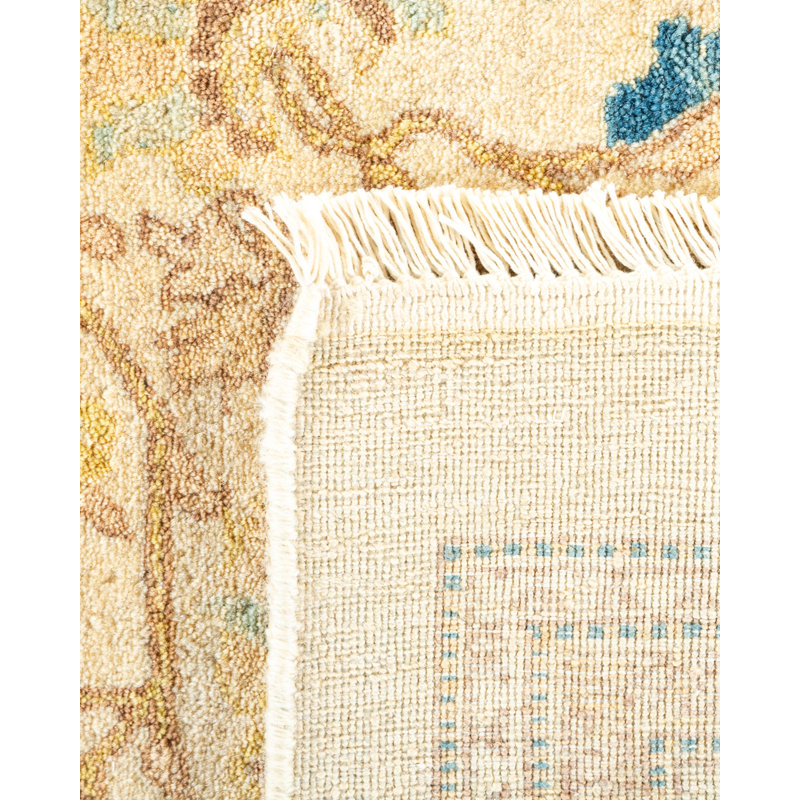 Classic One-of-a-Kind 9' 4" X 9' 6" Hand Knotted Area Rug