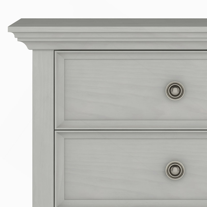 Amherst - Bedside Table - Fog Grey, Gray