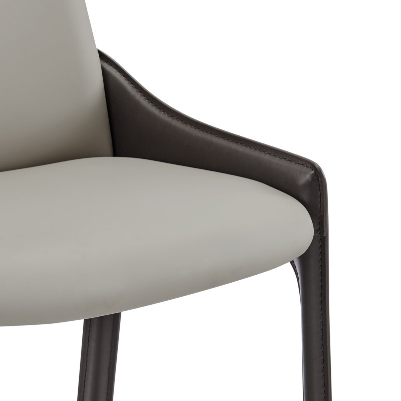 Bishesh 17.5'' H Faux Leather Upholstered Side Chair