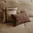 7 Piece Faux Suede Comforter Set