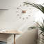 Sunset Solid Wood, Metal Analog Wall Clock-1808150454