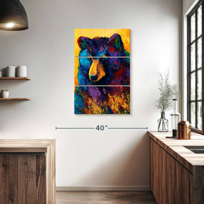 Brampt Bear Pause, 38" H x 24" W