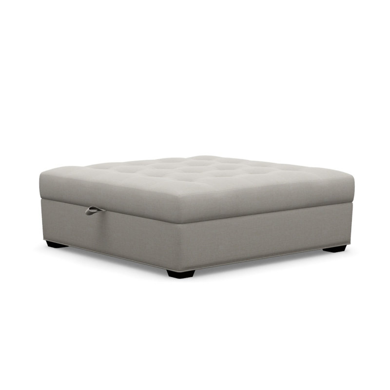 Baxter Square Ottoman, Java, Grande 120912