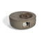 Alerk Oval Polyresin Propane Smokeless Fire Pit