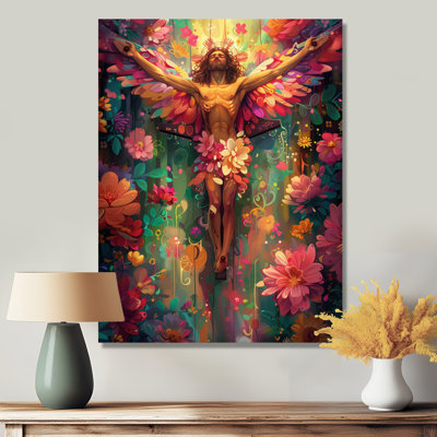 Jésus, Jésus, ange chrétien, portrait religieux II