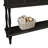 Mid-Century Console Table with 2 Drawers for Entry and Living Room,Black-695418287