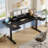 Adjustable Height Standing Desk With Cable Management, Powerful Motor, Monitor Stand,2 Hooks, 5 Power Outlets,3 Memory Controller-769244369
