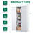 71"H Metal Garage Storage Cabinet-357876555