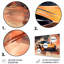«Orange Exotic Car On Offroad I - Muscle Car», ensemble de décorations murales en métal