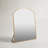 Pemberley Arched Metal Framed Standing Mirror