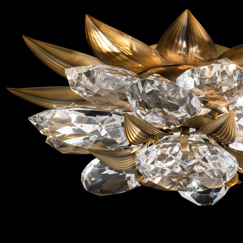 Rhapsodie 1 Light Crystal LED Wall Sconce