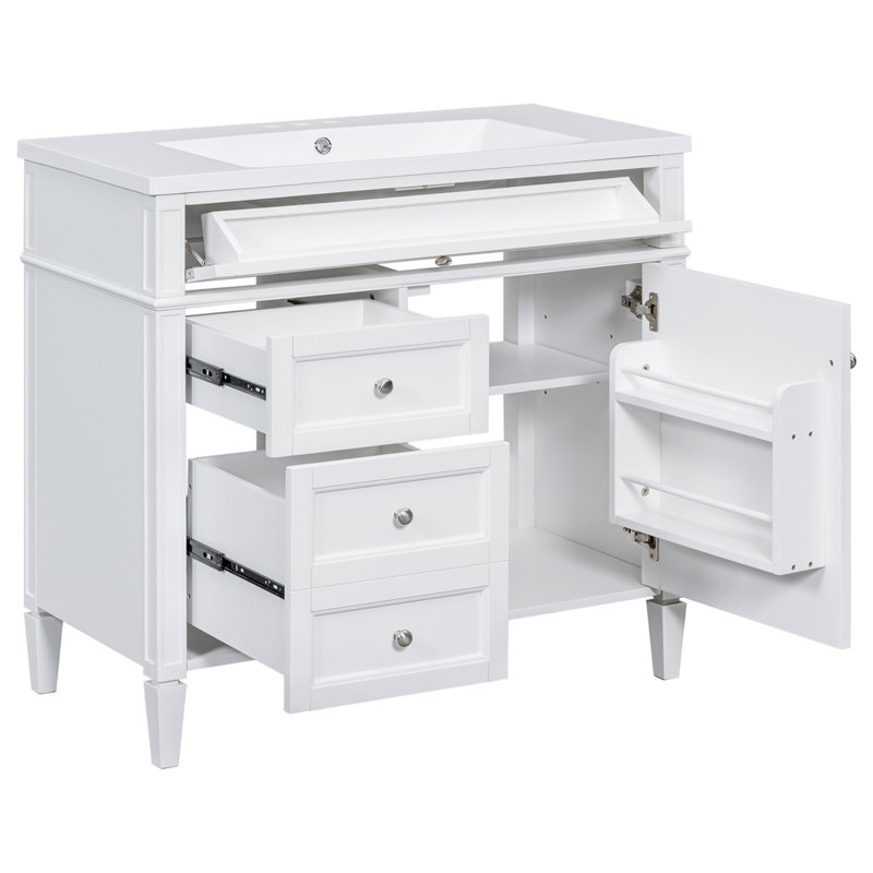 Ensemble de meuble-lavabo avec lavabo 36 po, Blanc