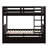 Full Over Bunk Bed With Adjustable Twin Trundle - Customizable Comfort In Meets Family Needs-373803345