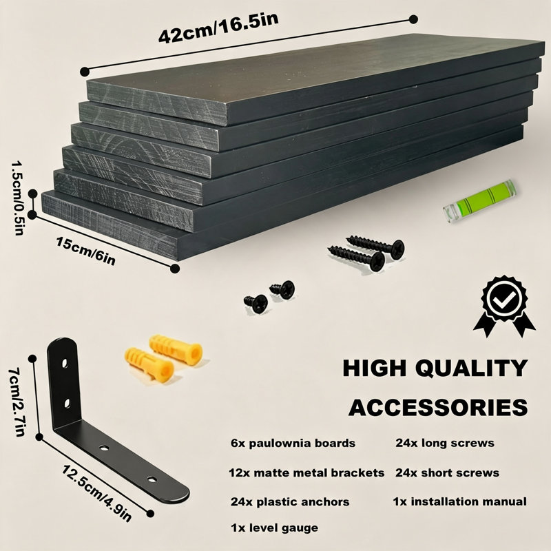 Wood Tiered Shelf