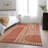 Premium Machine Washable Cerrito AMF532 Salmon Rug-103958600