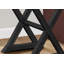 Table d'appoint, bout, table d'appoint, carré, table de chevet, chambre à coucher, lampe, placage noir, transitionnel-1315871658