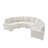Grandon 138" Modern Modular Curved Sectional Sofa without Ottoman-540410683
