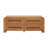 Riviera Modern Ash Veneer 4-Drawer Dresser With Rounded Corners And Metal Handles-119608851