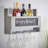 Aylsham Fully Assembled Wine Bottle and Glass Storage Shelving Unit