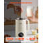 Machine à lait 8 en 1, machine à lait de soja 34 oz avec mélange de 180 W, pour avoine maison, noix, soja, jus, lait frappé, céréales de riz, boissons à base de plantes avec auto-nettoyage, eau bouillante, délai de 12 heures