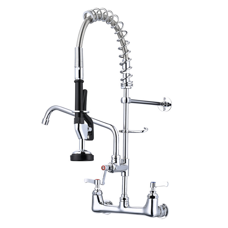 Robinet de cuisine à poignée simple avec accessoires Aquaterior Home