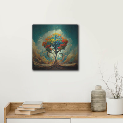 «Arbre de vie 30» par Ray Heere, art mural en métal