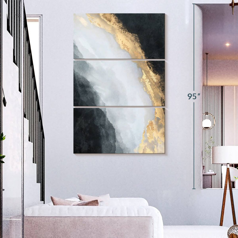 Avery Marble Stream, 32" H x 20" W