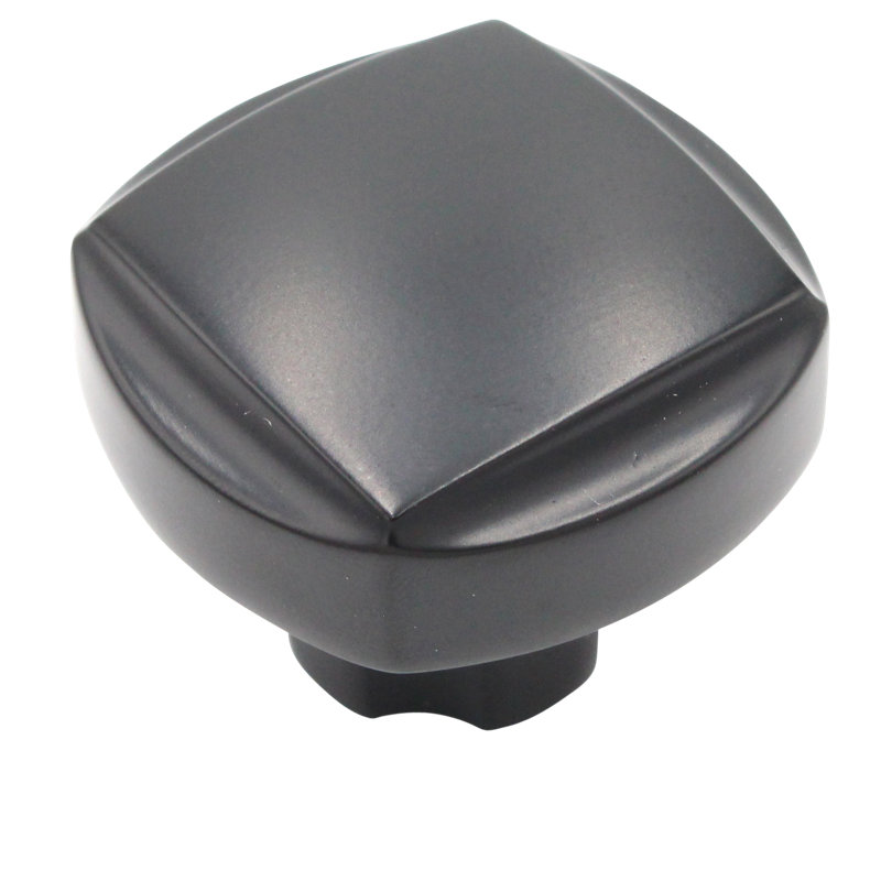 Breton Novelty Knob, Matte Black