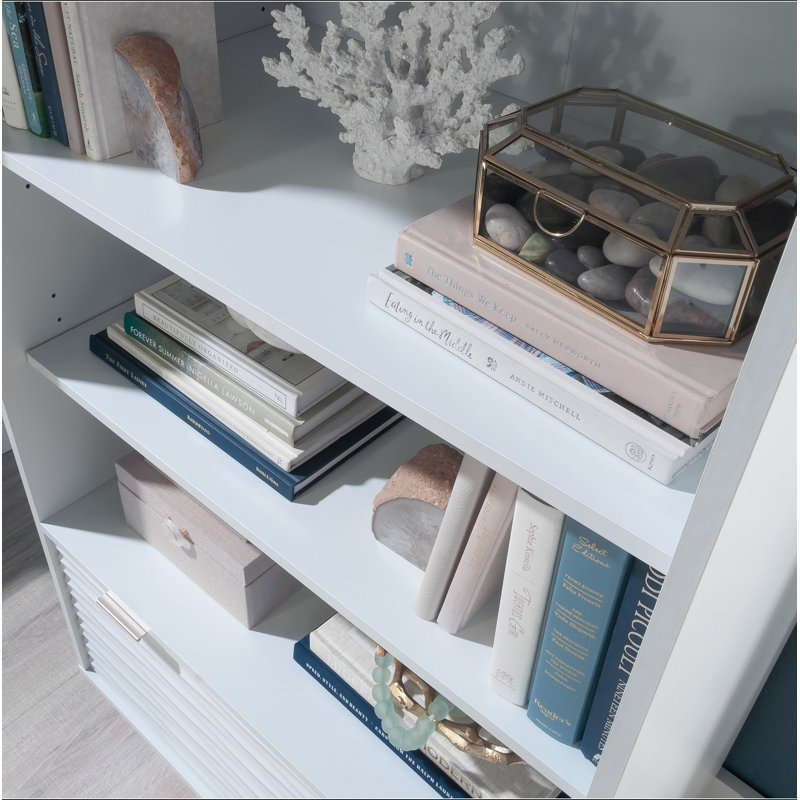 Bibliothèque côtière avec tiroir inférieur