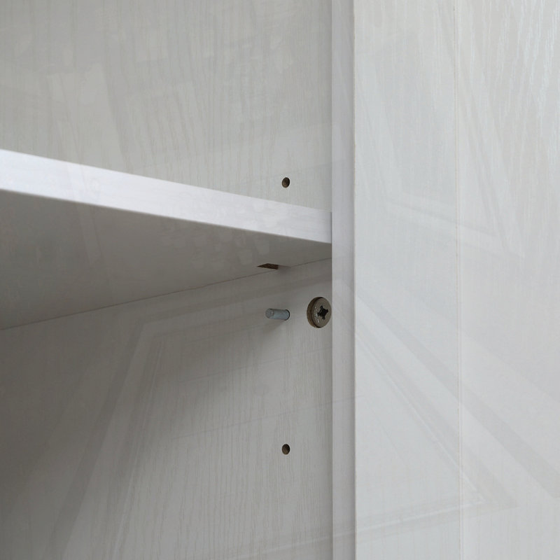 72" Freestanding 4-Door Kitchen Pantry