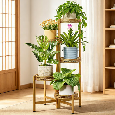 Support pour plante à 5 niveaux