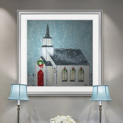 « christmas night », peinture