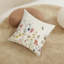 Housse de coussin décoratif 2 housses de feuilles de fleurs d'herbes sauvages pour l'été Housse de coussin décoratif pour l'extérieur Housse de coussin pour canapé-lit