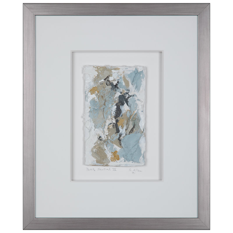 Petite Neutral IV Print by J.Allen