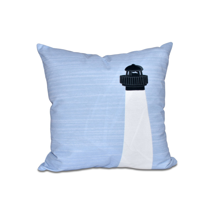 Outdoor Reversible Throw Pillow