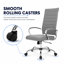 Fauteuil de direction en cuir Mulkey-201597703