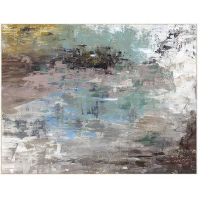 Wanderer - Peinture sur toile à cadre flottant