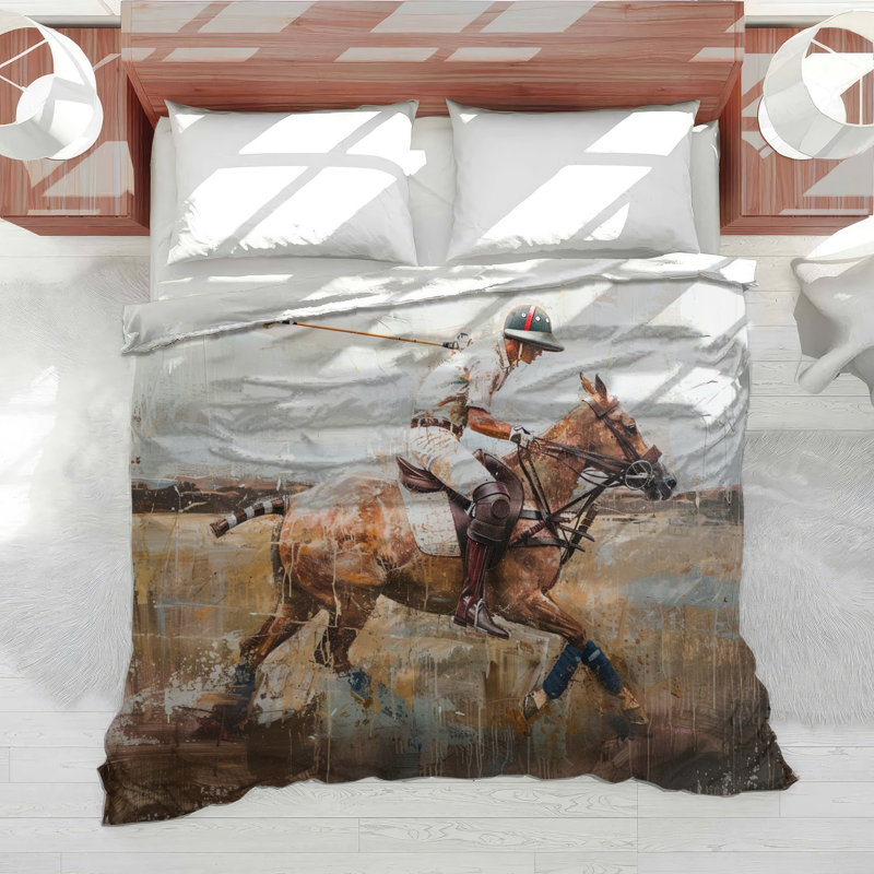Polo Sports Cotton Blend Comforter, Queen Comforter