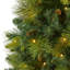 Arbre de Noël artificiel pin vert avec lumières claires-1597416638