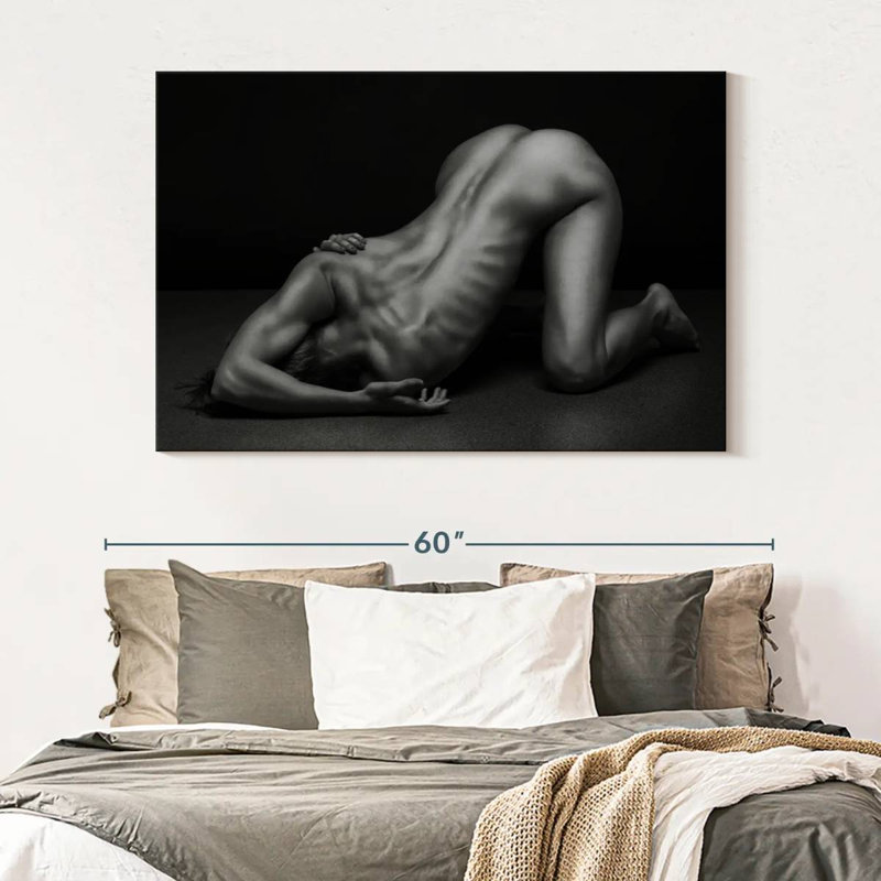 Bodyscape VI, H 34 po x l 51 po