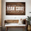 «Man Cave», impression sur toile-899017963