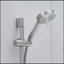 Système de douche de 10 pouces, ensemble de robinets de douche à glissière, pomme de douche ronde complète et robinet de douche mural à 5 jets, nickel brossé mural